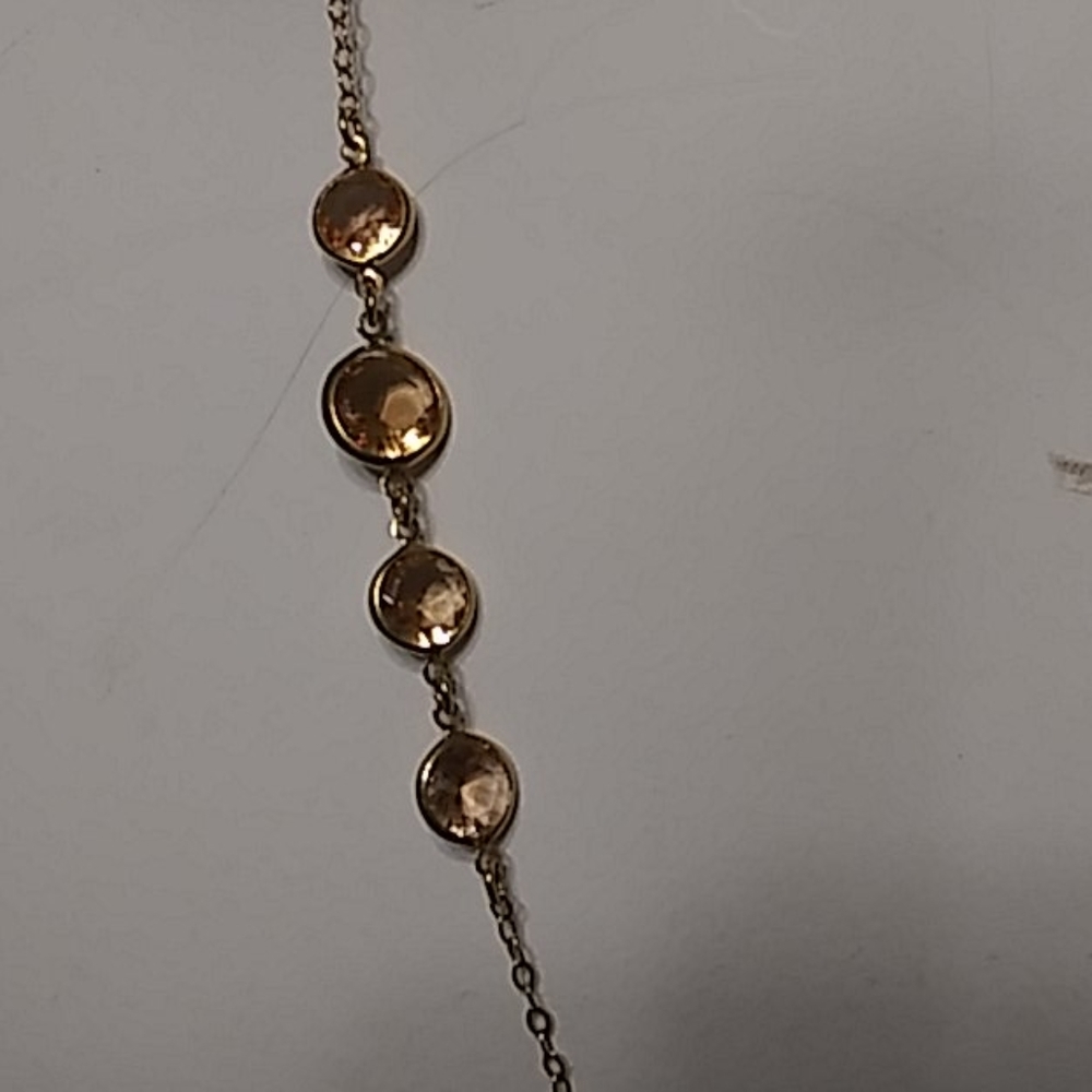 J. Crew 34" gold Necklace